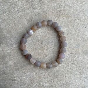 Rough Tumbled Agate Bracelet